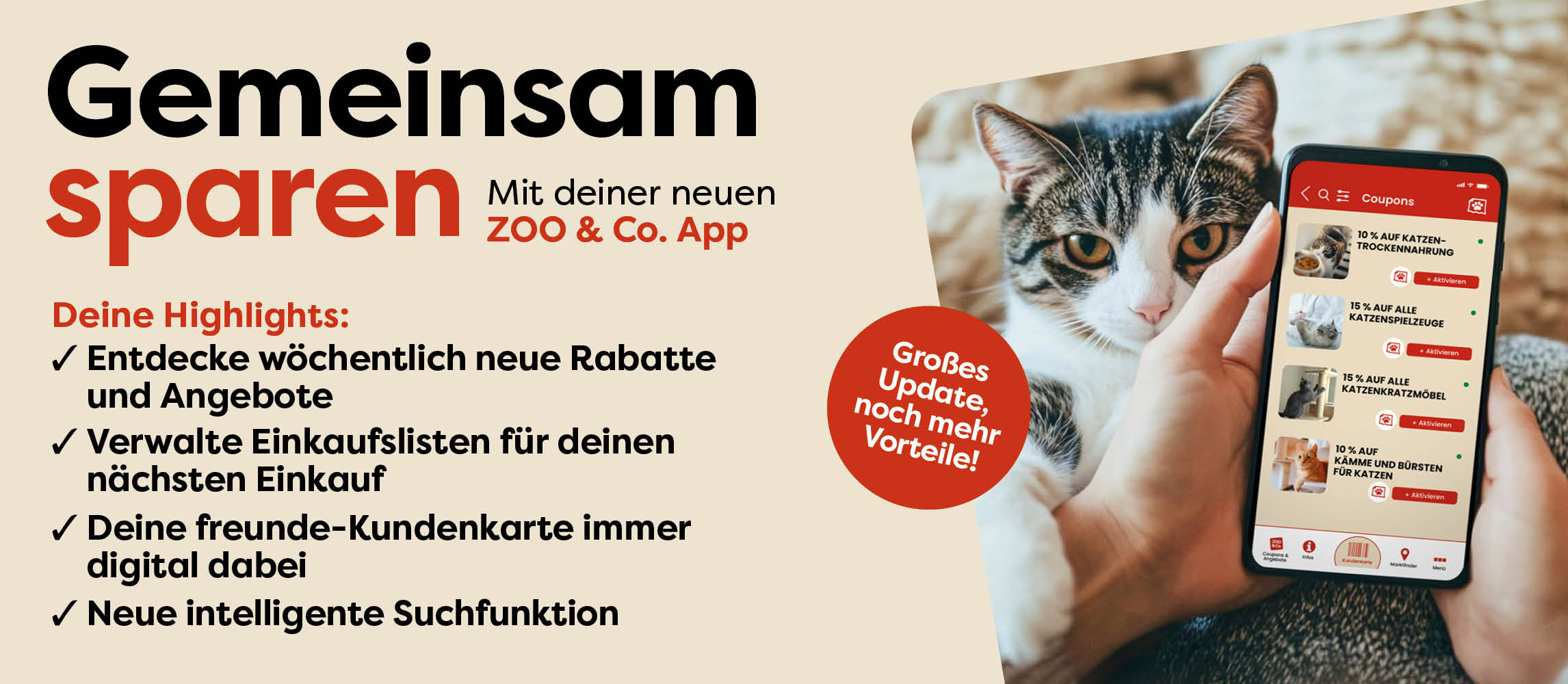 Entdecke unsere App!