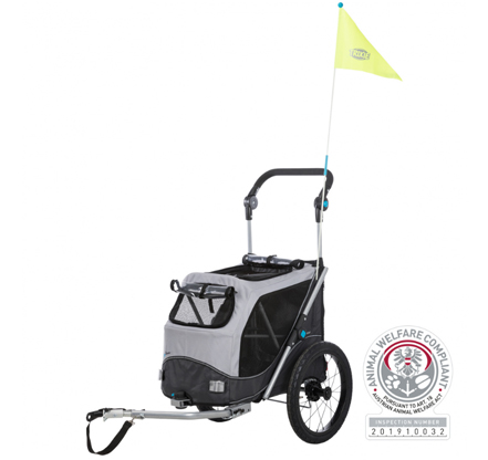 TRIXIE Fahrradanhänger Größe S